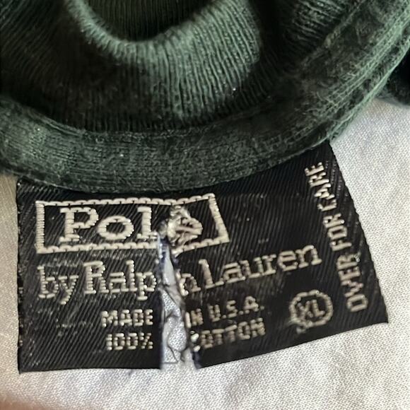 Vintage Polo by Ralph Lauren Classic Fit Cotton Pocket T Shirt Size XL - Picture 8 of 8